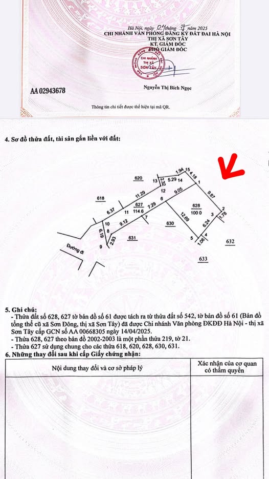 Đất nền Quốc Oai 100m² giá 3.3 tỷ - Sổ hồng chính chủ, vị trí đắc địa!