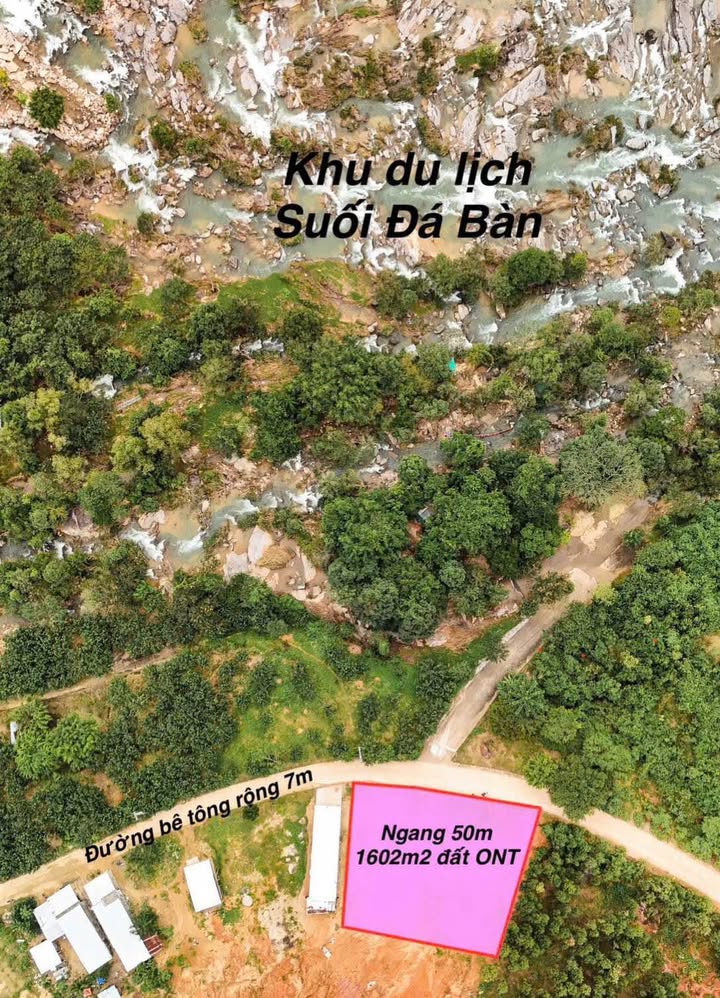 Đất ở Khánh Phú 1600m² giá 2.4 tỷ - Phân lô siêu đẹp, gần KDL Suối Đá Bàn!