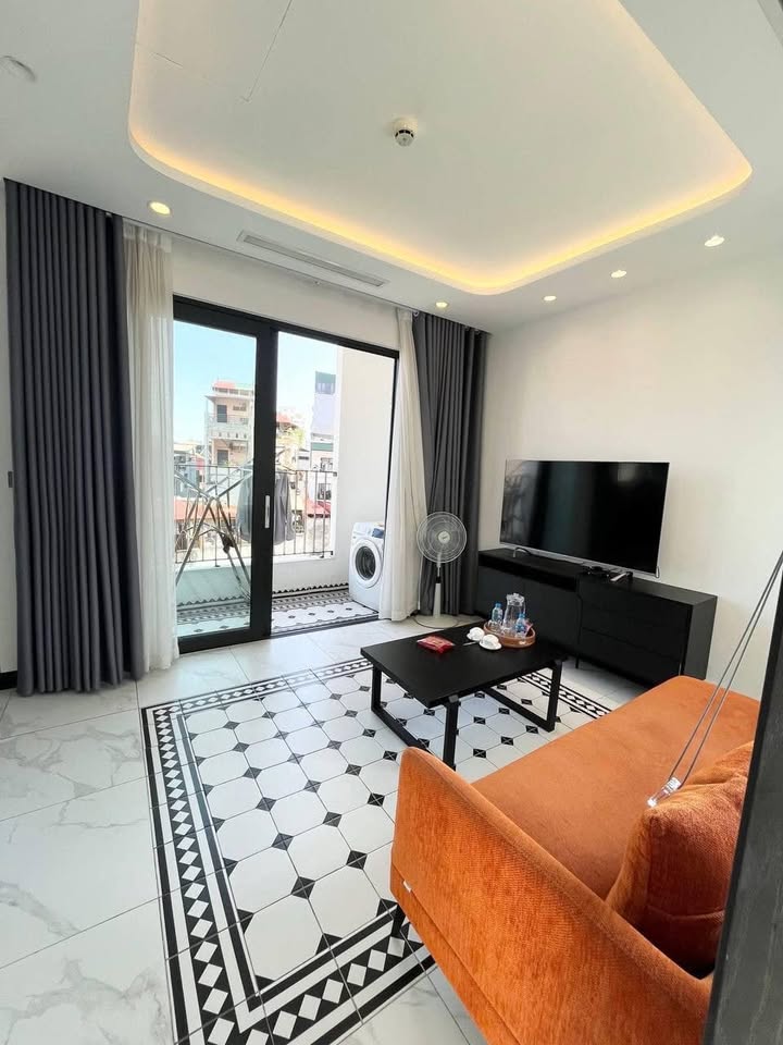 Căn hộ dịch vụ Đội Cấn Ba Đình 50m² - Full đồ, sáng thoáng, giờ giấc tự do!