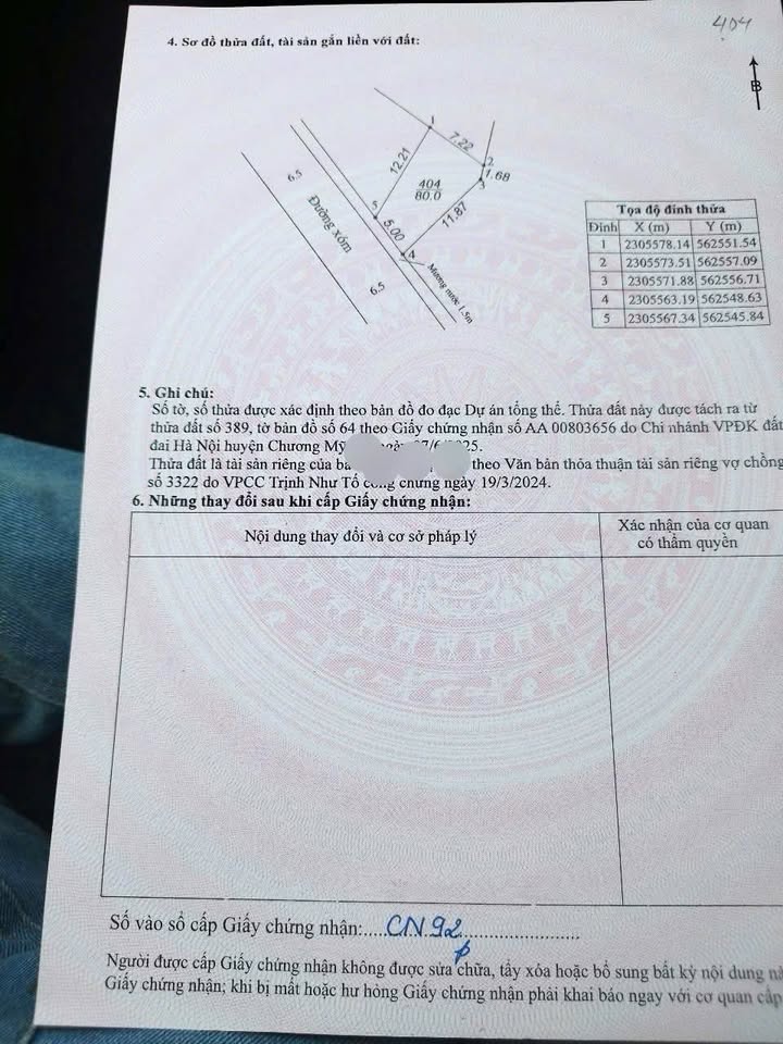 Bán đất phân lô Nam Phương Tiến 80m² giá 1.3 tỷ - Đầu tư sinh lời ngay!