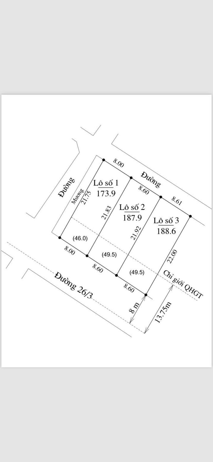 Đất nền Cẩm Xuyên, Hà Tĩnh 220m² giá 1.5 tỷ - Đầu tư sinh lời ngay!