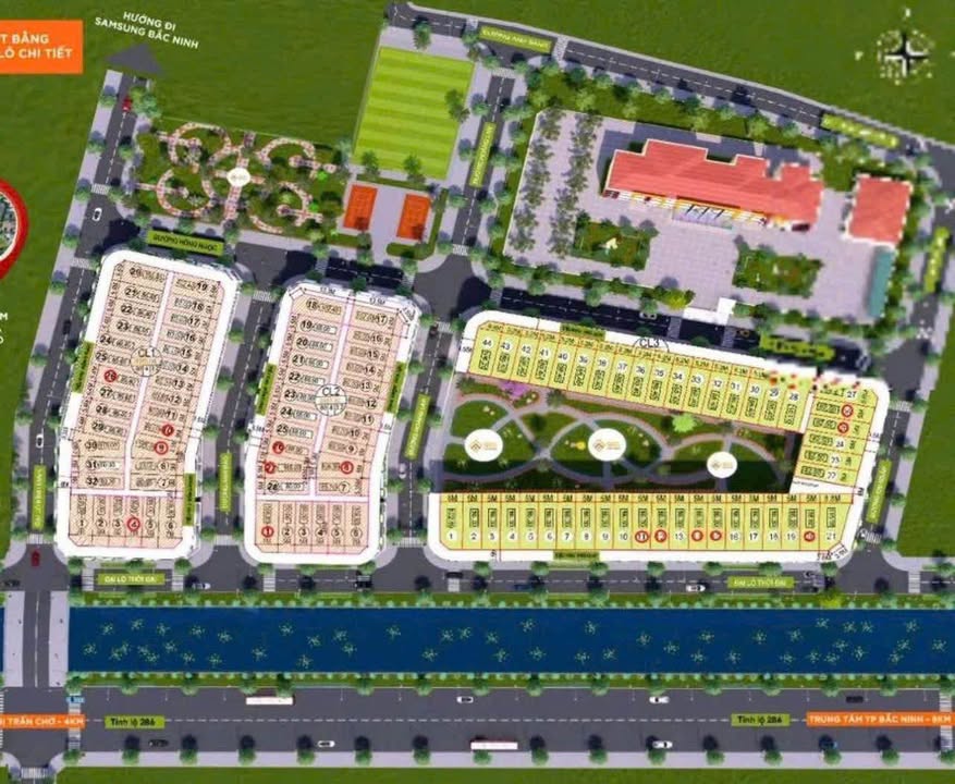 Đất nền dự án QCL Long Châu Yên Phong 88m² giá 2 tỷ - Vị trí đẹp không lỗi gì!