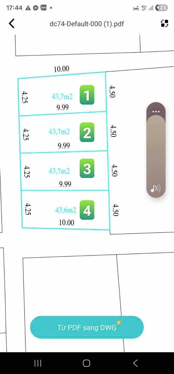 Bán đất Tam Sơn Từ Sơn 43.7m² giá 1 tỷ - Cơ hội đầu tư hiếm có!