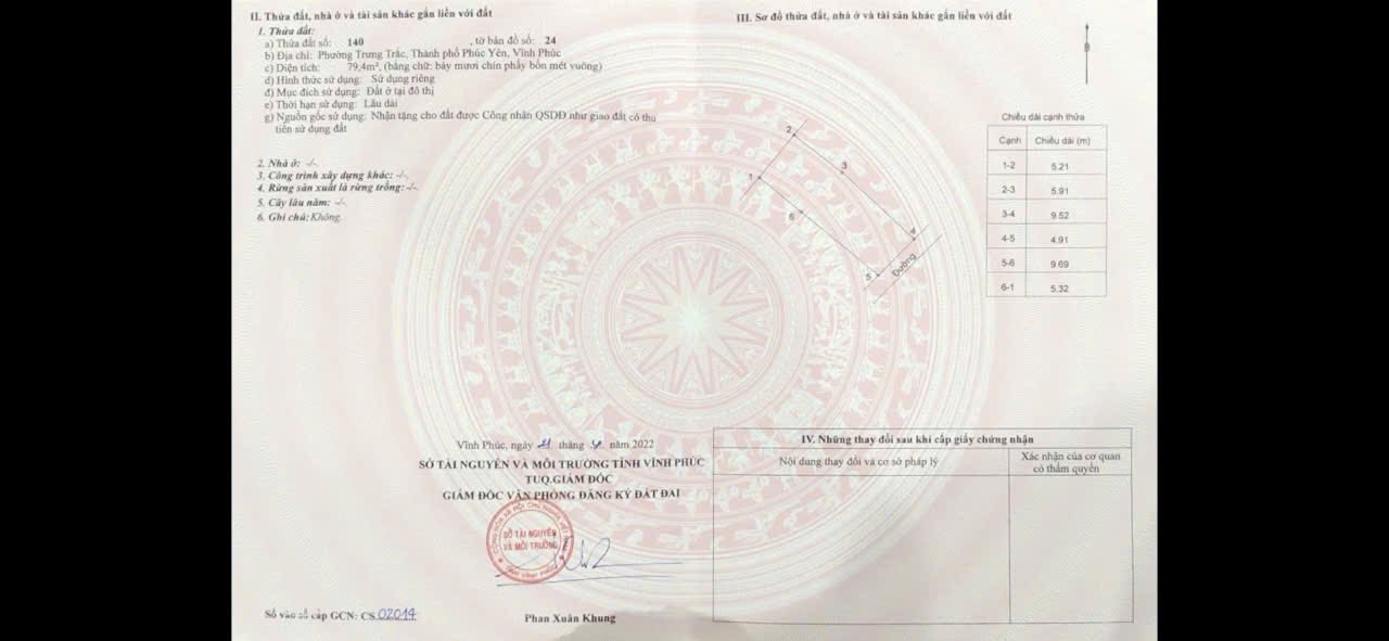 Nhà phố Trưng Trắc, Phúc Yên 80m² giá 2 tỷ - Sổ đỏ chính chủ, nở hậu!