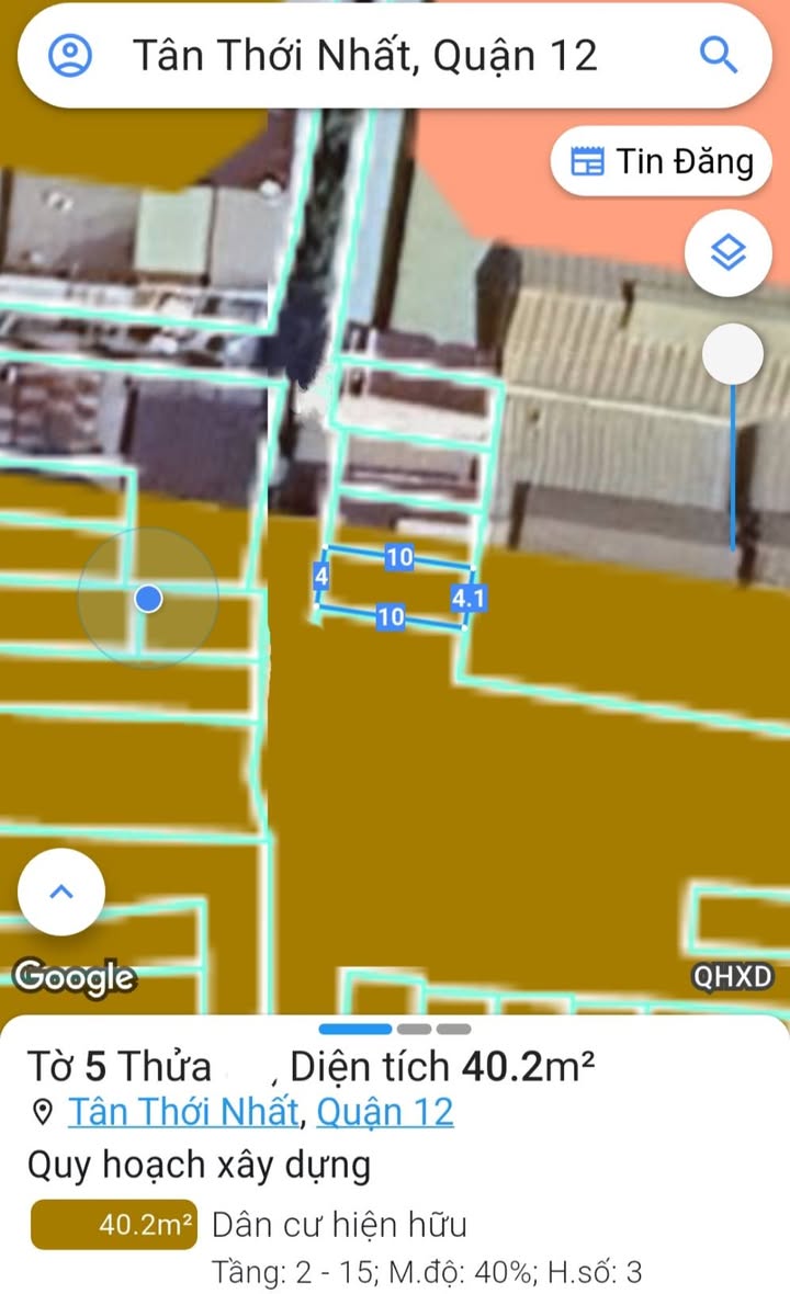 Nhà 2 tầng mặt tiền Phan Văn Hớn, Quận 12, 40m² giá 3.45 tỷ - Đầu tư sinh lời ngay!