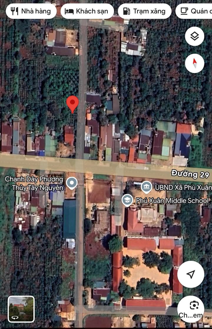 Đất thổ cư Phú Xuân 145m² giá 550 triệu - Gần UBND, mặt tiền thông thoáng!