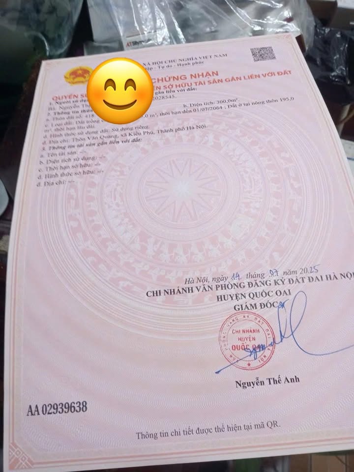 Đất nền Nghĩa Hương, Quốc Oai, 80m² - Cơ hội đầu tư tuyệt vời!