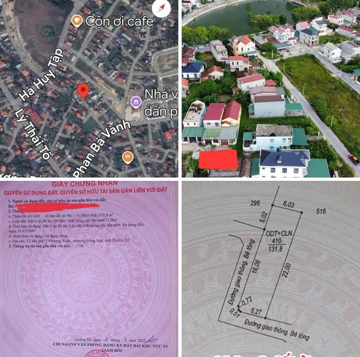 Đất nền phường Đồng Sơn 138m² giá 800 triệu - Cơ hội đầu tư tuyệt vời!