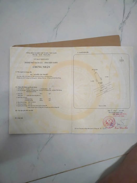 Đất nền khu giáo viên Ngô Quyền, Rạch Giá 105m² giá 520 triệu - Đầu tư sinh lời ngay!