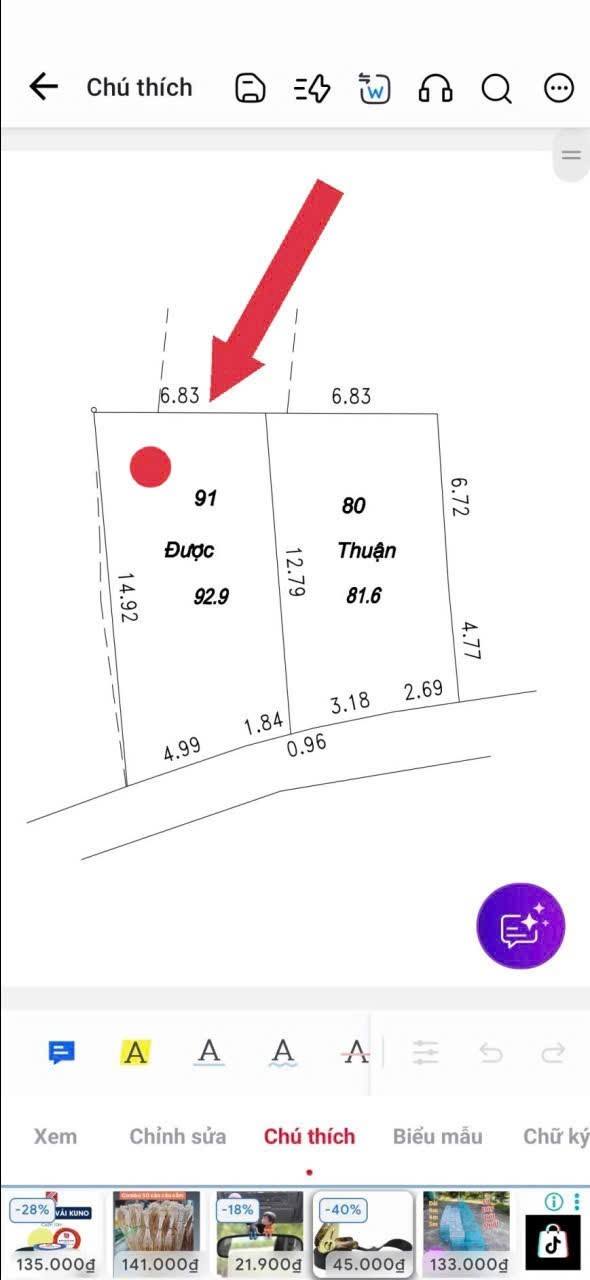 Đất nền Tam Hưng, Thanh Oai 91m² giá chỉ 600 triệu - Cơ hội đầu tư hiếm có!