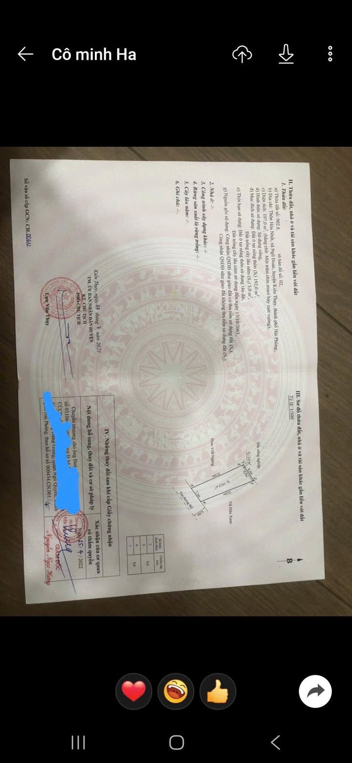 Đất mặt đường 403 Hòa Nhất Ngũ Đoan 197m² giá 5.1 tỷ - Cơ hội đầu tư tuyệt vời!