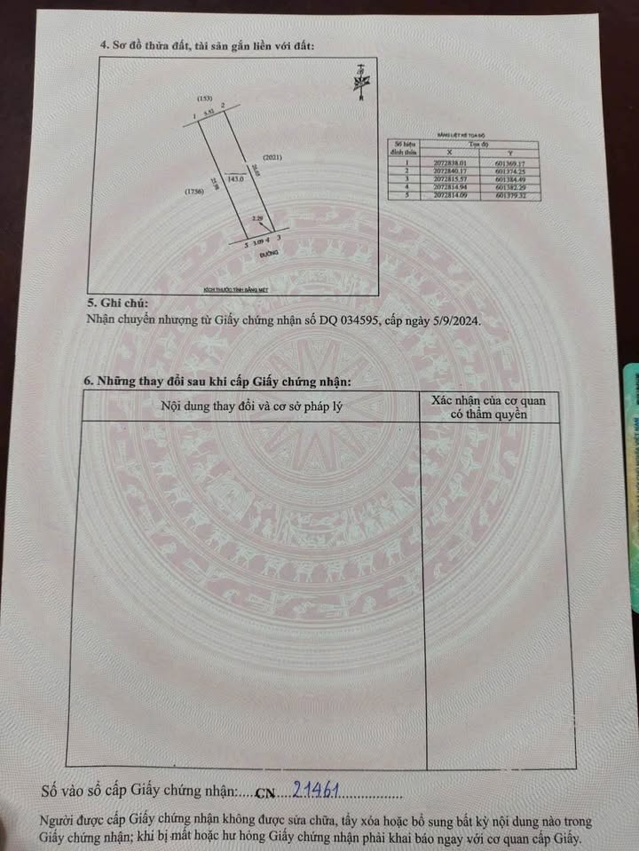 Đất nền Nghi Phong 143m² giá 2.1 tỷ - Hướng Đông Nam, đầu tư sinh lời!
