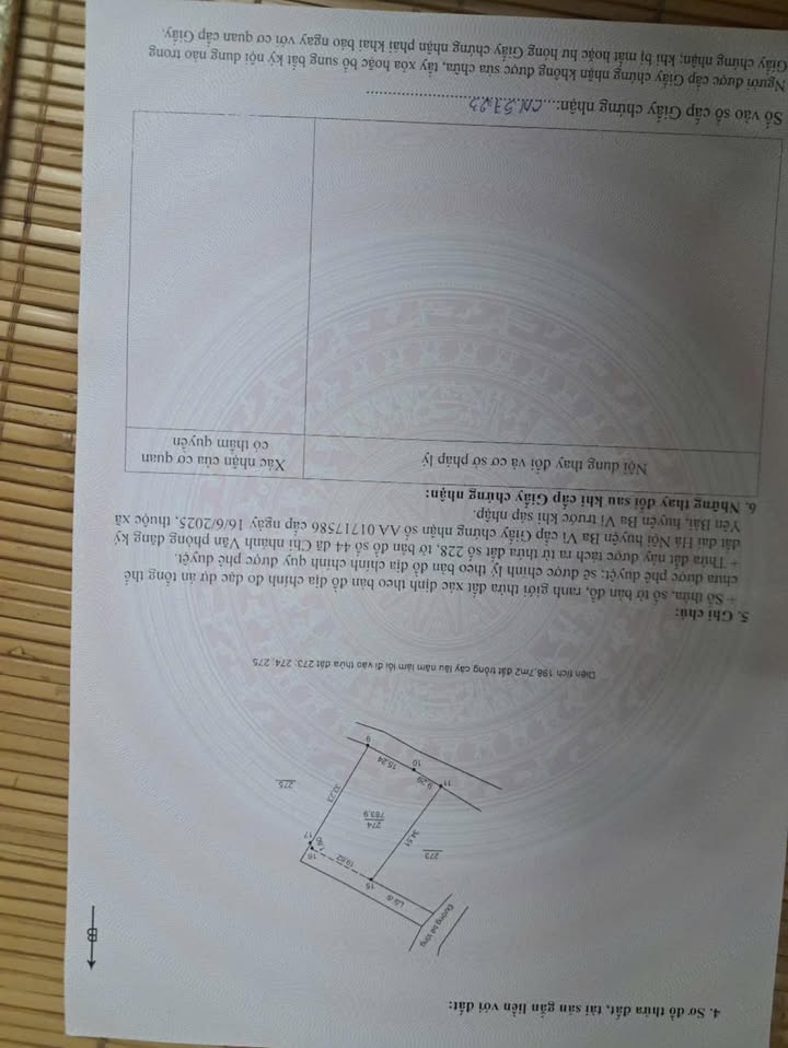 Đất nền thôn Mái, xã Yên Bài, 783m² giá 4.703 tỷ - Đầu tư sinh lời hấp dẫn!