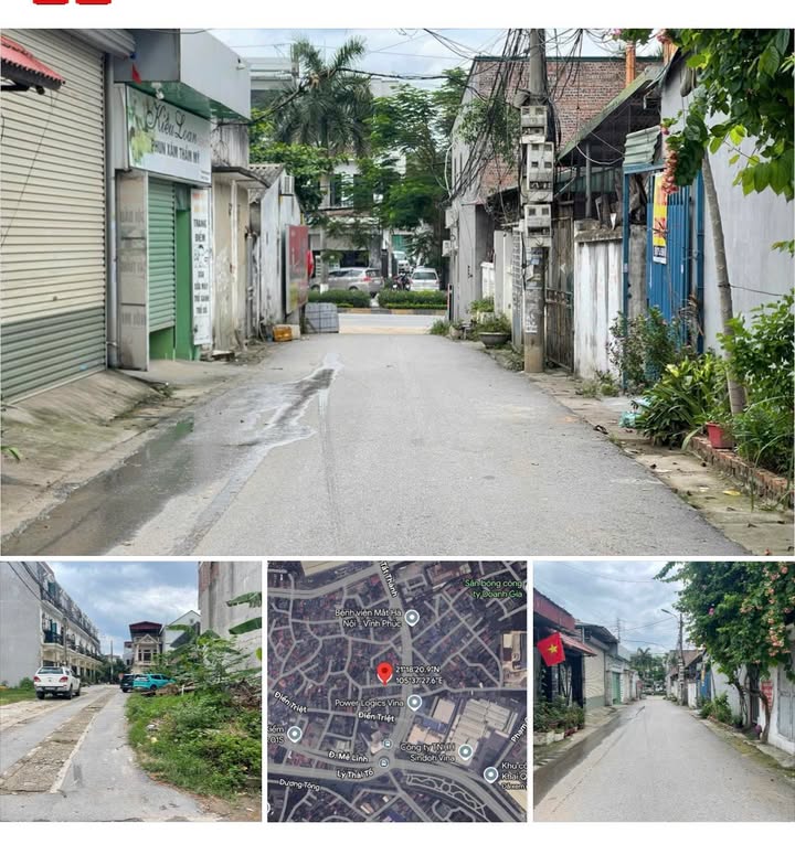 Đất nền 2 mặt tiền Khai Quang, Vĩnh Yên 110m² giá chỉ 3.4 tỷ - Kinh doanh thuận lợi!