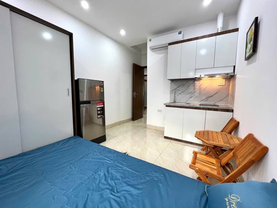 Căn hộ cho thuê studio 151 Láng Hạ Đống Đa 4.5 triệu - Full nội thất, sẵn sàng vào ở!