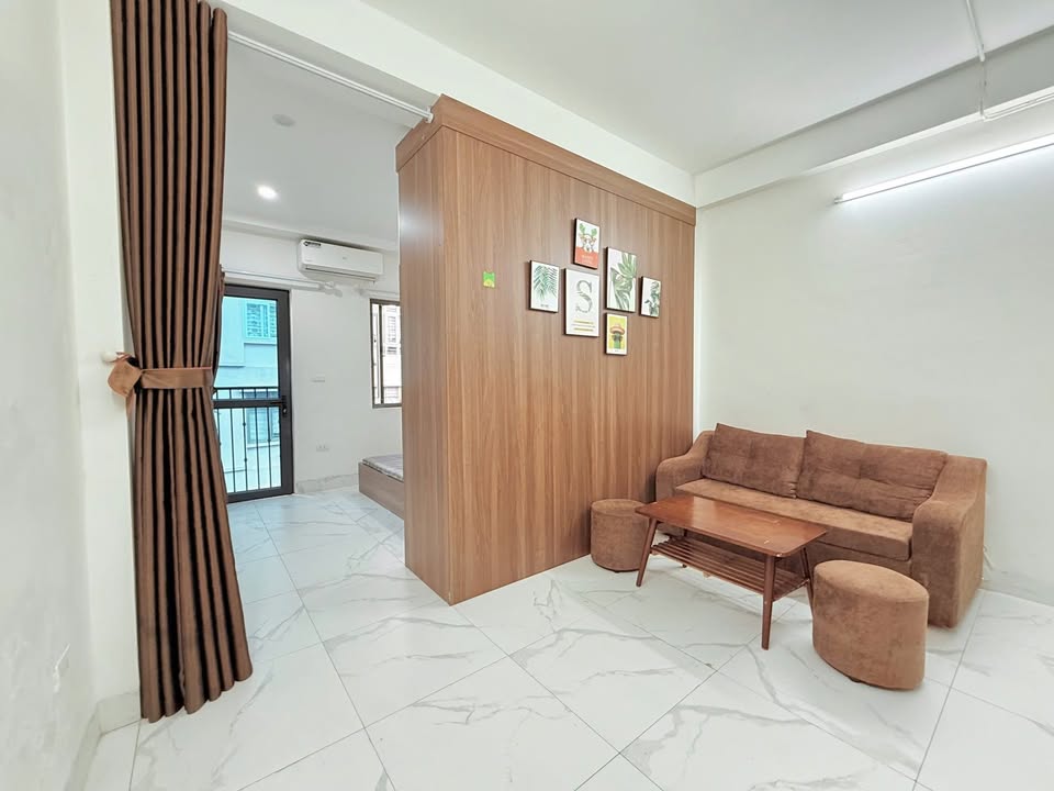 Căn hộ cho thuê 40 Đội Nhân, Ba Đình 1N1K - Đầy đủ nội thất, giá chỉ 4.5 triệu!