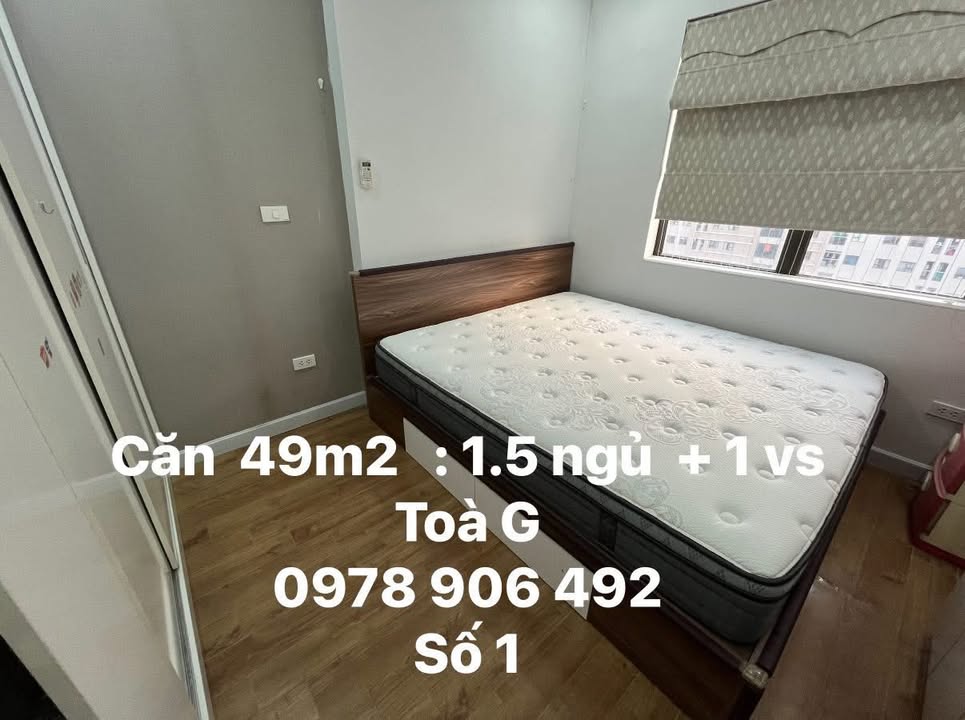 Căn hộ Xuân Mai Complex Hà Đông 49m² - Đầy đủ nội thất, sẵn sàng vào ở!