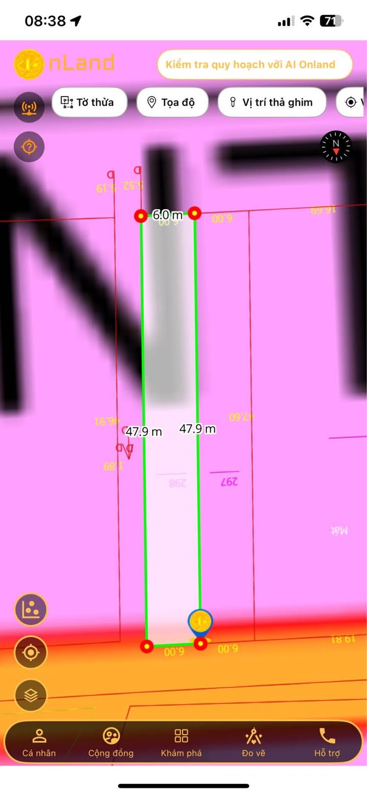 Đất nền Hẻm Bùi Dự, Pleiku, Gia Lai 286m² giá 1 tỷ - Sổ đỏ chính chủ!