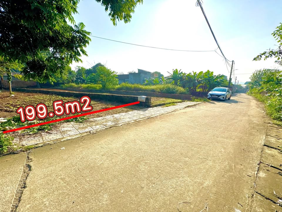 Lô đất 199m² tại Phú Cát, Quốc Oai, Hà Nội - Giá đầu tư chỉ 3 tỷ!