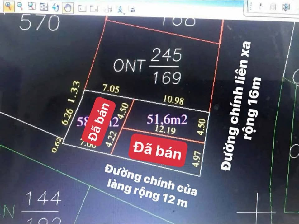 Đất mặt tiền Thôn Kênh, Bắc Ninh 51.6m² giá chỉ 2.2 tỷ - Pháp lý rõ ràng!