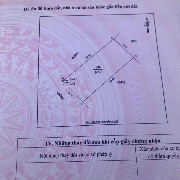 Đất lô góc 2 mặt tiền đường Lý Thường Kiệt, diện tích 165m² - Kinh doanh dễ dàng!