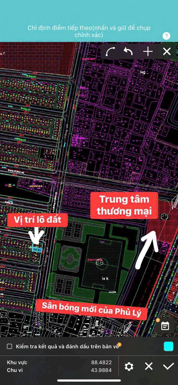 Đất nền đẹp đường Nguyễn Đức Cảnh, Thanh Châu, 88.5m² - Đối diện sân bóng và TTTM!