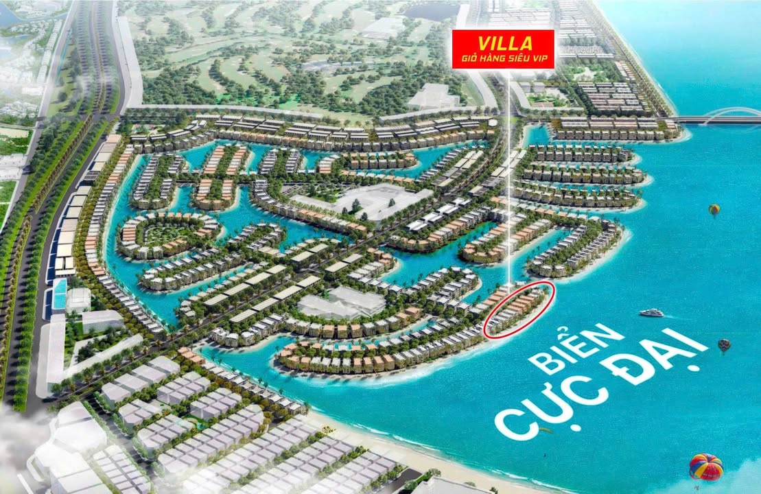 Biệt thự Đơn Lập mặt biển Cần Giờ 418.3m² giá 100.1 tỷ - Chính chủ bán gấp!