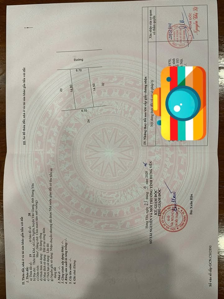 Đất thổ cư Liên Nghĩa Văn Giang 98m² - Sổ đỏ sẵn sàng giao dịch!