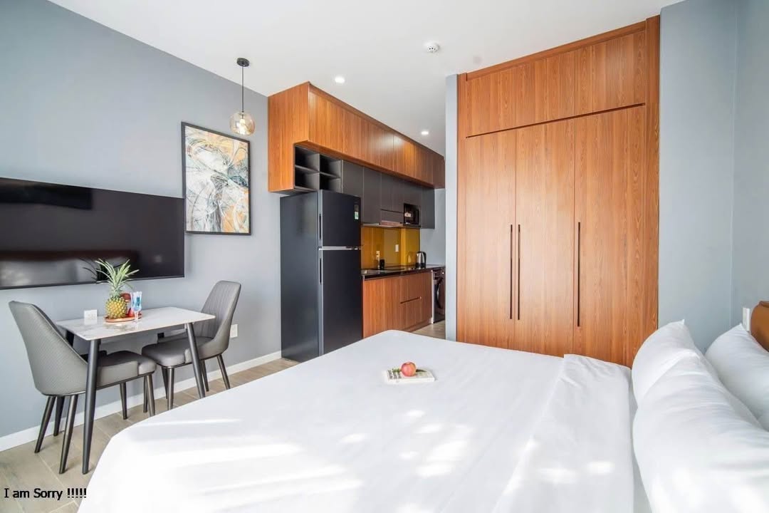 Căn hộ studio cao cấp cho thuê tại đường Nguyễn Bá Lân, Mỹ An - Giá chỉ 13.5 triệu/tháng!