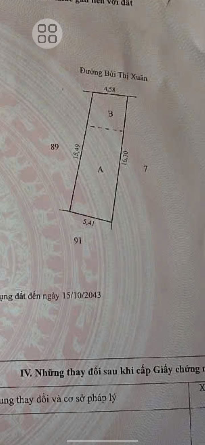 Đất thổ cư 79m² mặt tiền đường Hoàng Sa, giá 800 triệu - Tặng nhà liền kề!