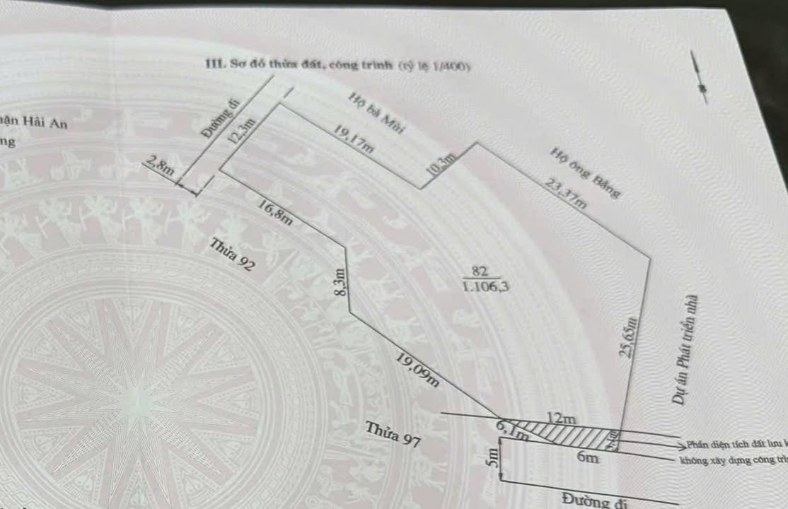 Đất nền 2 mặt tiền Kiều Sơn, Hải An 1106m² giá 100 tỷ - Đầu tư sinh lời ngay!