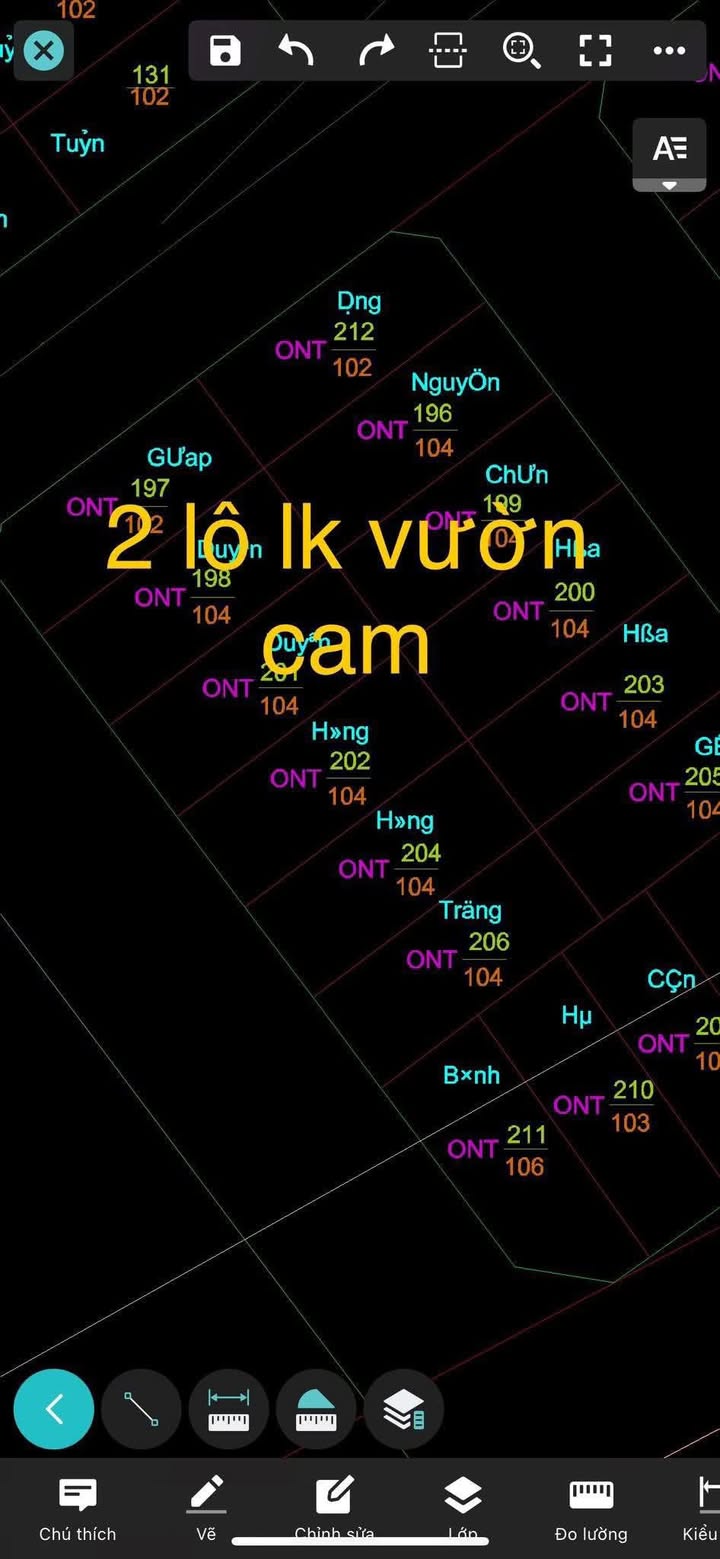 Đất Đấu Giá Vườn Cam Mã Não Ngọc Sơn 208m² - Cơ hội đầu tư hấp dẫn!