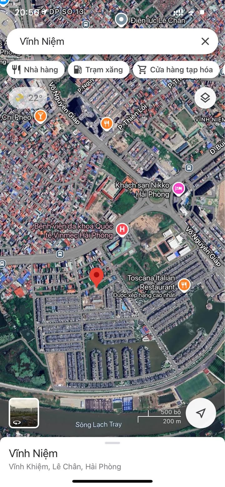 Bán đất Vĩnh Niệm Lê Chân 84m² giá 5.376 tỷ - Cạnh Vin Cầu Rào!