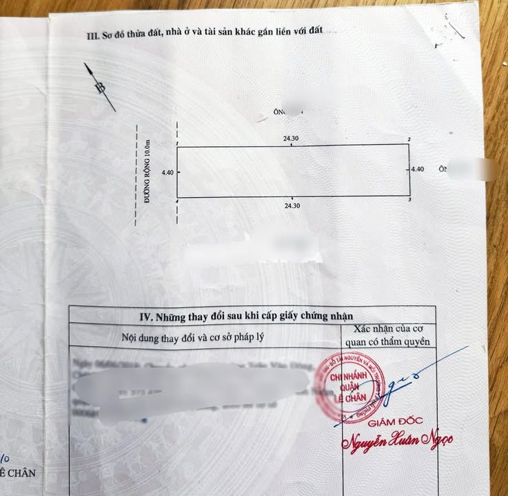 Đất thổ cư 106.9m² mặt đường Khúc Thừa Dụ, Hải Phòng - Kinh doanh lý tưởng!