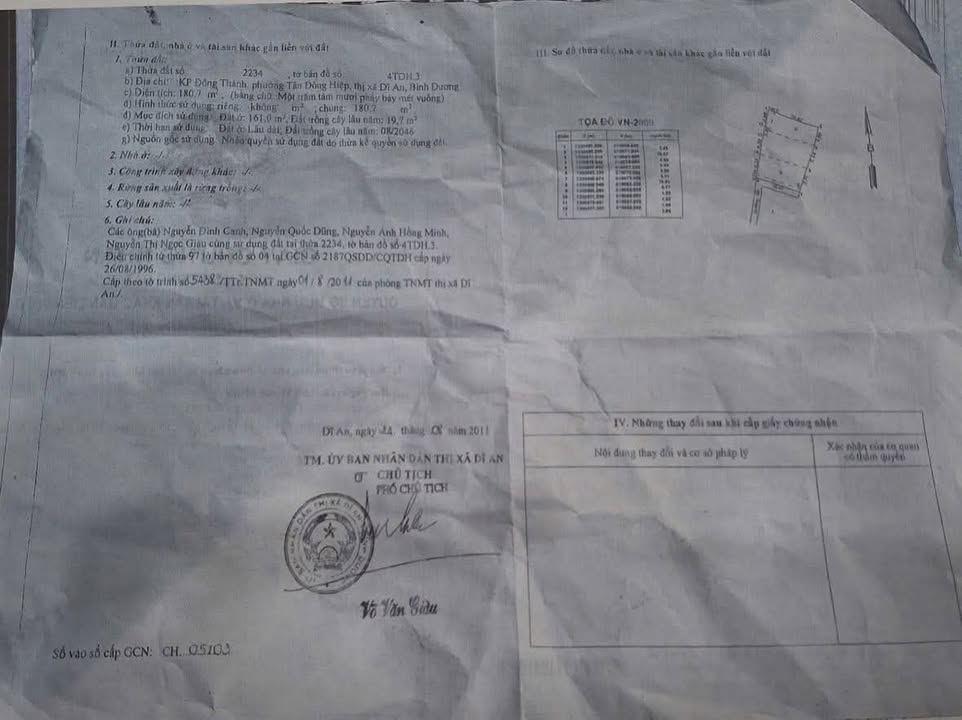 Nhà phố Dĩ An 43m² giá 980 triệu - Gần ngã tư Chiêu Liêu!