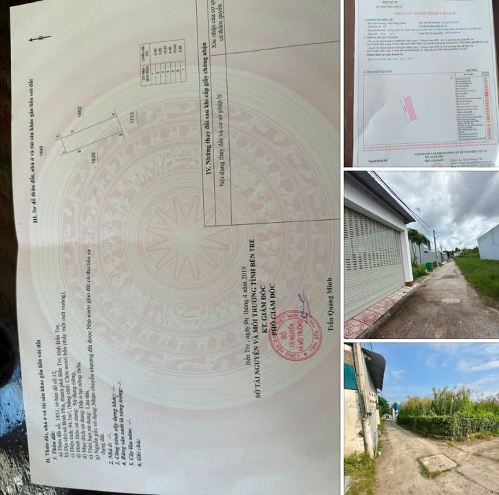 Đất nền 2 mặt tiền Bình Phú, TP Bến Tre 94m² - Đầu tư sinh lời lý tưởng!