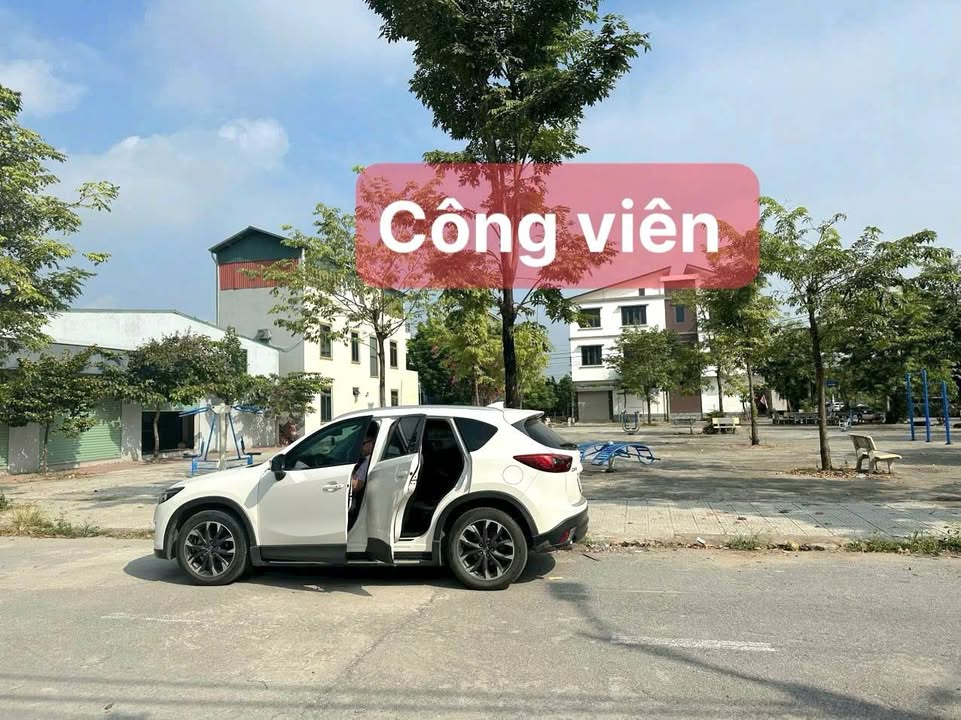 Đất nền phố Phùng Khắc Khoan, Vĩnh Yên 92.5m² giá 2.6 tỷ - View công viên tuyệt đẹp!