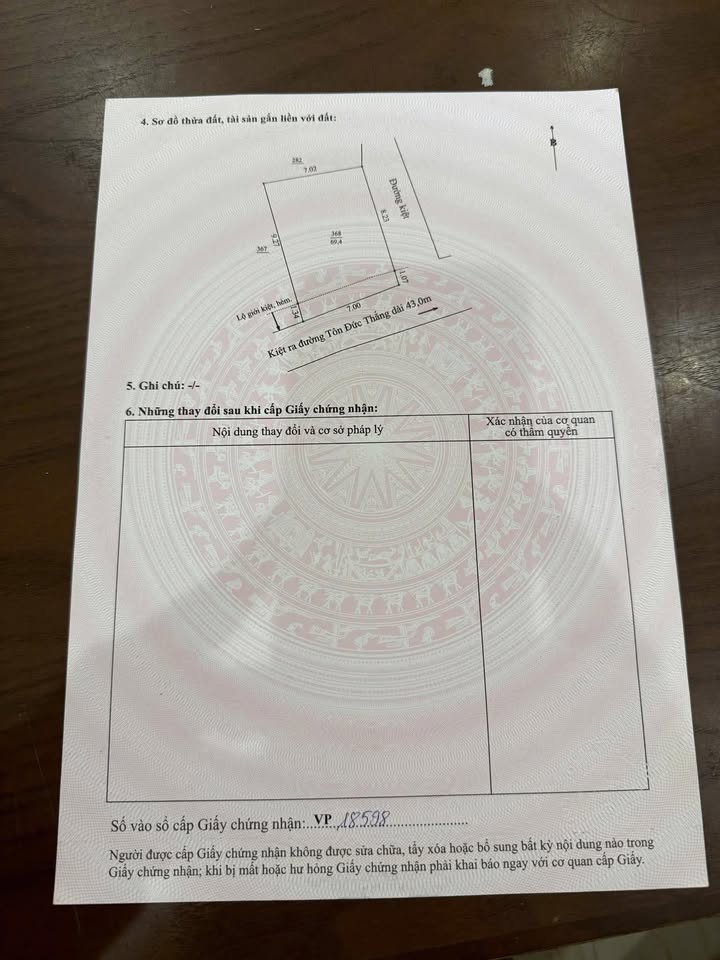 Đất nền 2 mặt tiền Tôn Đức Thắng 70m² giá 3.55 tỷ - Đầu tư sinh lời ngay!