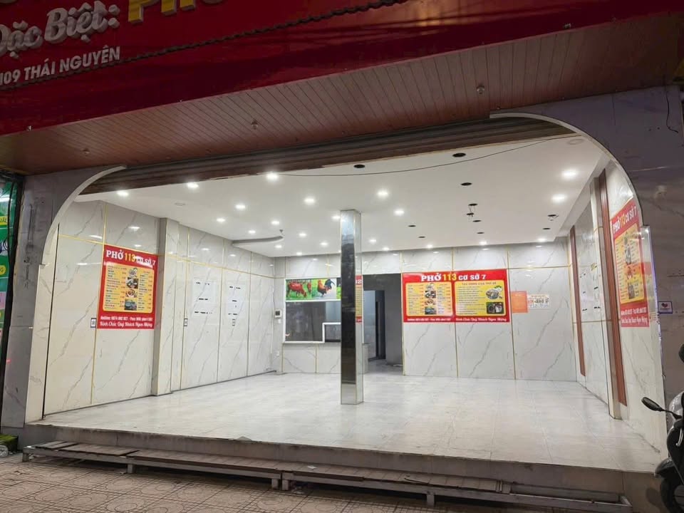 Cho thuê mặt bằng đường Thái Nguyên, Nha Trang 97.5m² - Kinh doanh tự do, giá tốt!