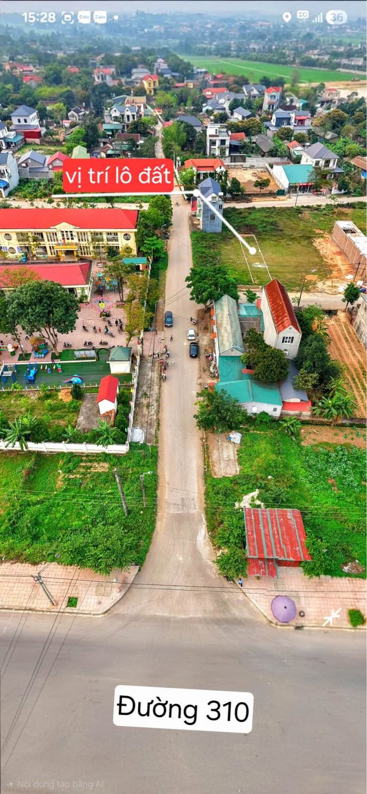 Đất nền Tam Dương 150m² giá 2 tỷ - Gần KCN Tam Dương, dễ dàng đầu tư!