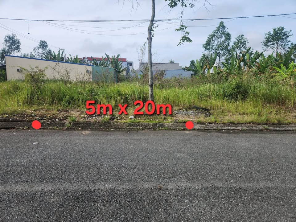 Đất nền 100m² đường Âu Cơ, KDC P5 Cũ, giá 600 triệu - Cơ hội đầu tư tuyệt vời!