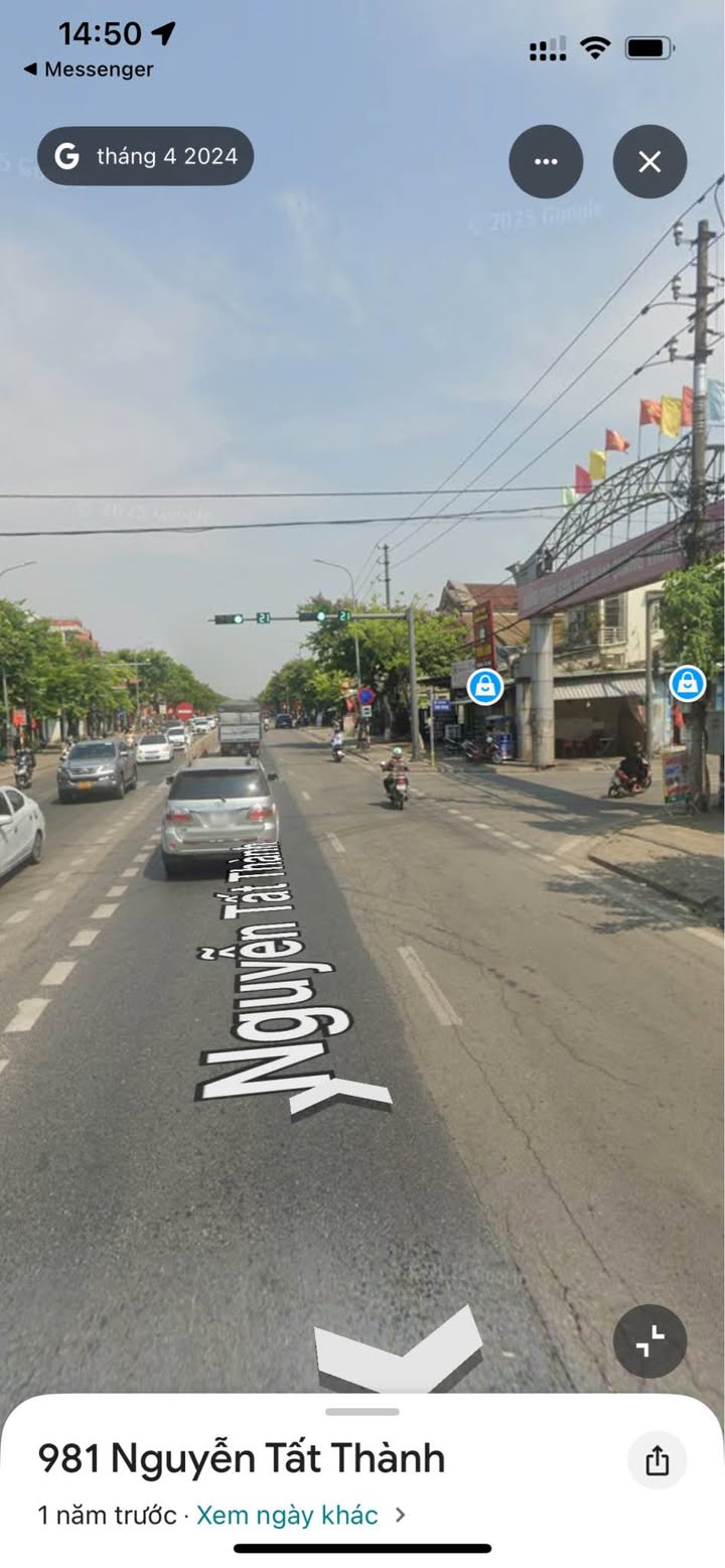 Bán FrontHouse mặt tiền đường Nguyễn Tất Thành 160m² giá 2.28 tỷ - Dòng tiền ổn định 19 triệu/tháng!