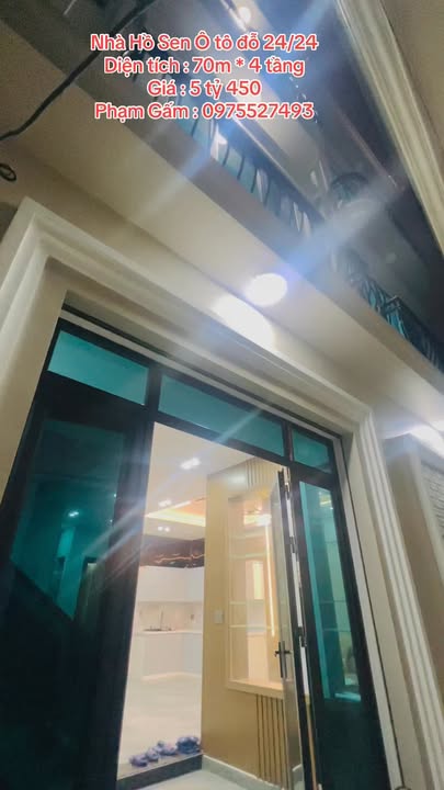 Nhà phố Lê Chân, Hải Phòng 70m² giá 5.45 tỷ - Ô tô đỗ 24/24, hố chờ thang máy!