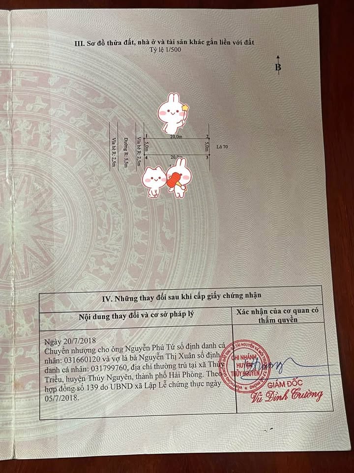 Lô đất tái định cư 100m² xã Lập Lễ giá 3.3 tỷ - Pháp lý rõ ràng, đầu tư sinh lời!