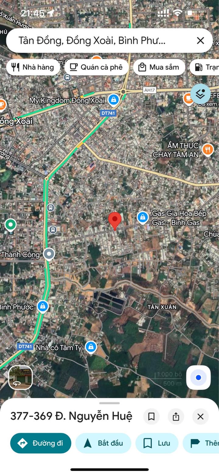 Nhà mặt tiền Nguyễn Huệ, Tân Xuân 125m² - Kinh doanh sinh lời ngay!