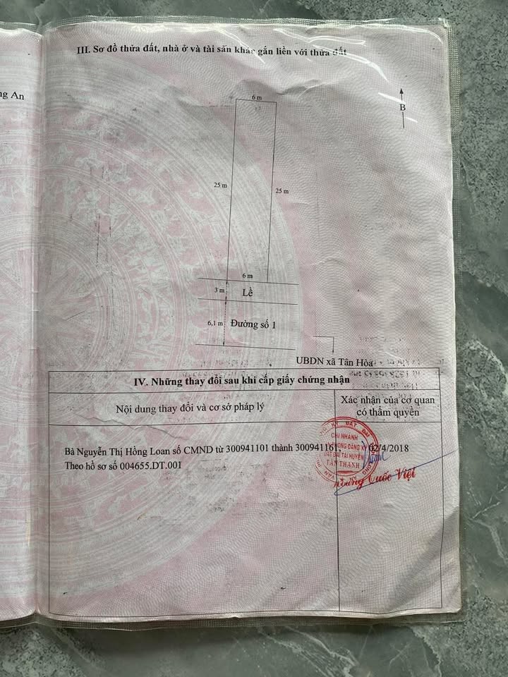 Đất nền Tân Hòa Tân Thạnh 150m² giá chỉ 480 triệu - Đầu tư sinh lời ngay!