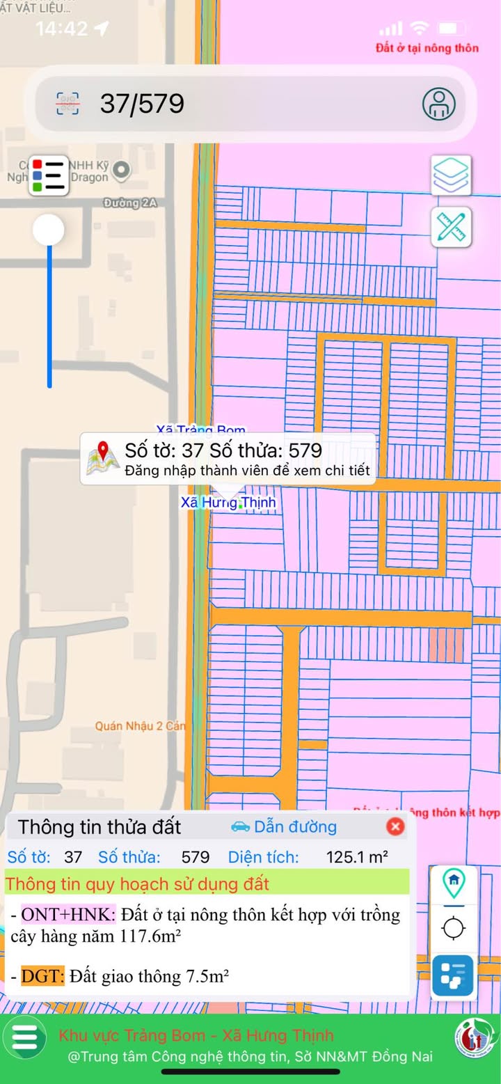 Đất nền Hưng Thịnh 100m² giá 1 tỷ - Sổ đỏ chính chủ, đầu tư sinh lời!