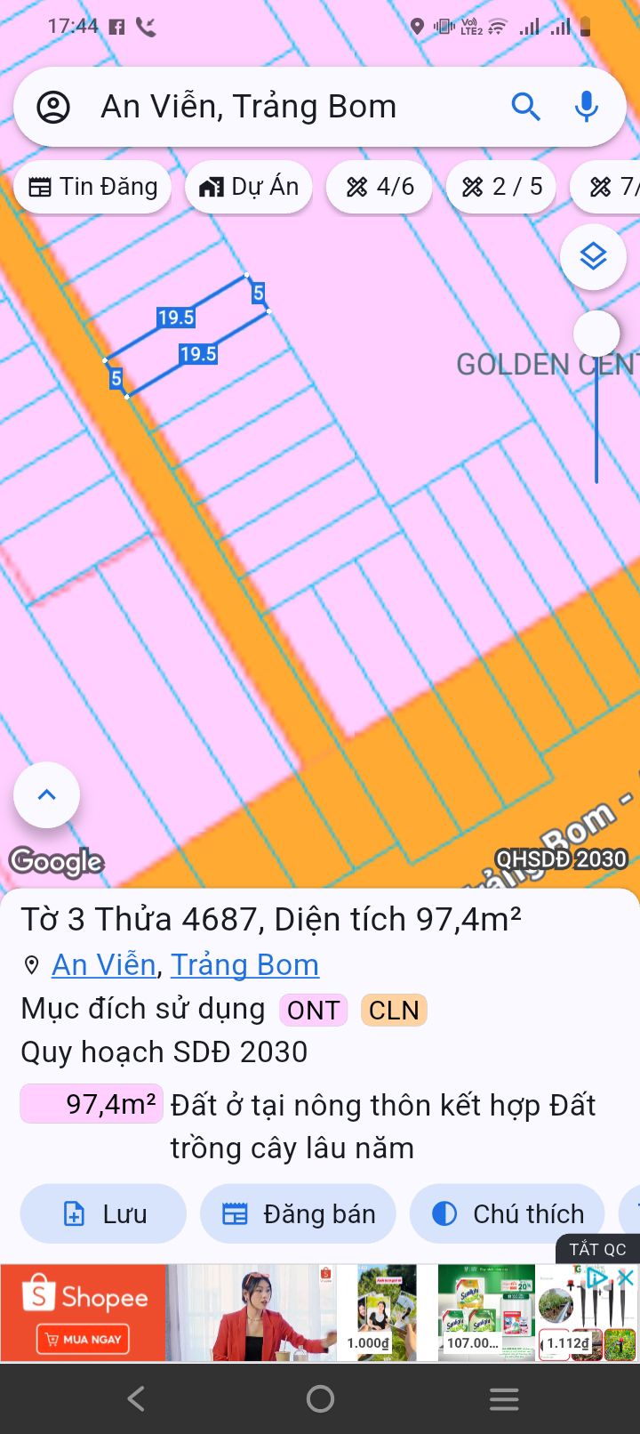 Đất thổ cư An Viễn, Trảng Bom 97.5m² giá 900 triệu - Sổ riêng chính chủ!