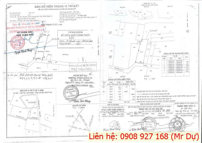 Đất thổ cư Tân Thới Nhất 1, Quận 12 - 193m² - Giá tốt đầu tư!
