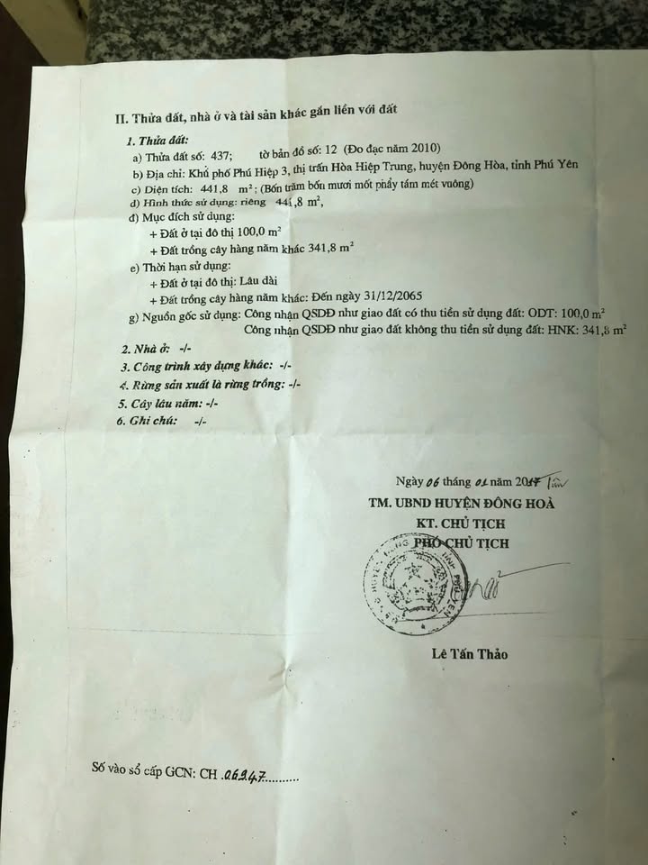 Đất nền Hòa Hiệp 480m² giá 1.45 tỷ - Đường ô tô thuận tiện